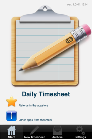 Daily Timesheet screenshot 4