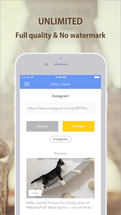 Repost for Instagram Photo Video - No watermark