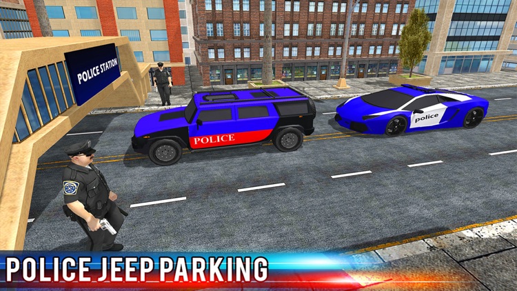 Police Car Transporter Truck screenshot-3