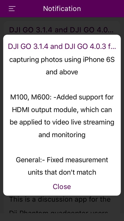 Firmware Notification For Dji Phantom screenshot-4