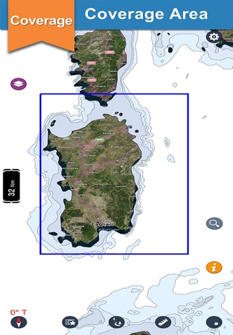 Marine Sardinia Nautical chart screenshot 2