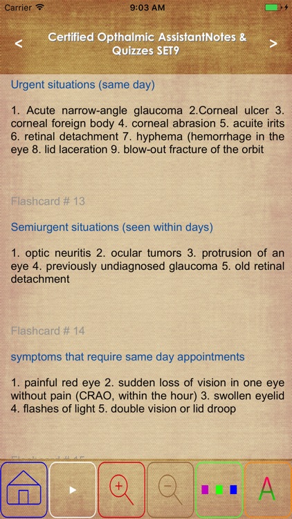 Certified Ophtalmic Assistant Exam Prep 2200 Q&A screenshot-4