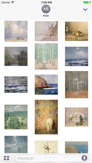 Emil Carlsen Artworks Stickers(圖2)-速報App