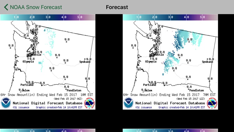 Instant NOAA Snow Forecast Free screenshot-3