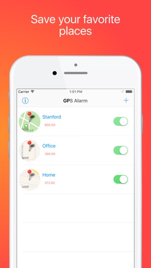 GPS Alarm - Know when you are arriving at a place(圖2)-速報App