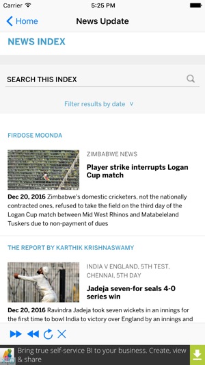 Live Cricket Score and News Update(圖5)-速報App