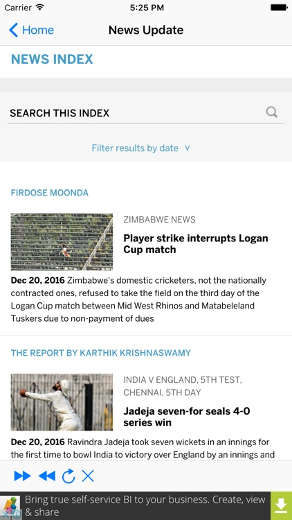 Live Cricket Score and News Update screenshot-4