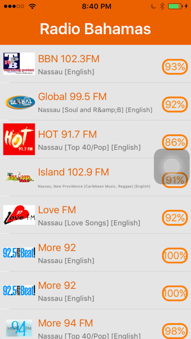 How to cancel & delete Radio BHS - Bahamas Radio from iphone & ipad 1