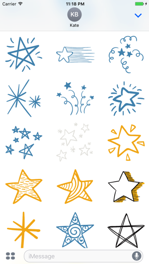 Animated Cute Star Stickers(圖4)-速報App