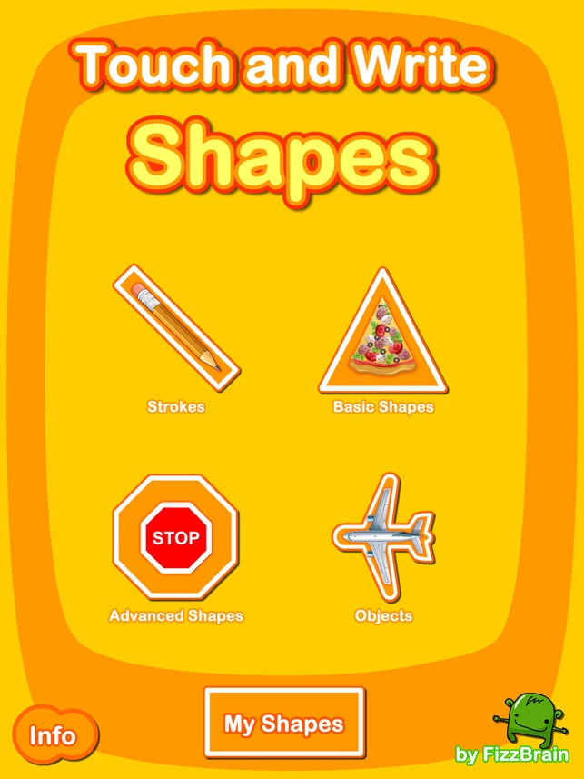 Shapes Touch and Write