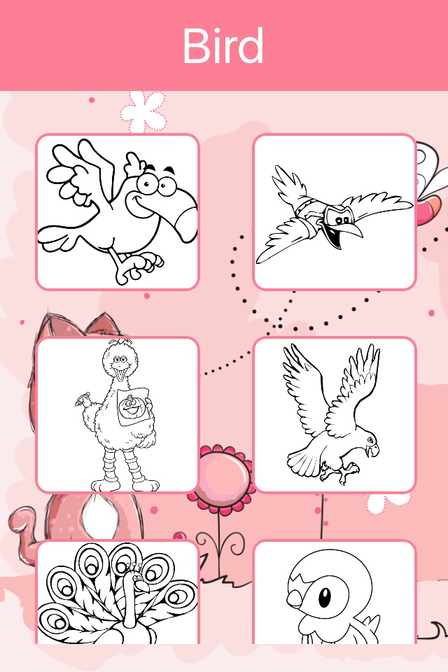 Bird Coloring Book for Kids: Learn to color & draw screenshot 3