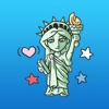 Beautifull The Statue Of Liberty Sticker