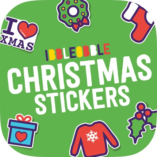 Ibbleobble Christmas Stickers for iMessage