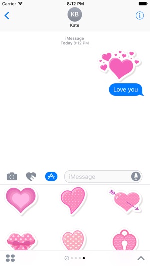 Heart Message Stickers(圖1)-速報App