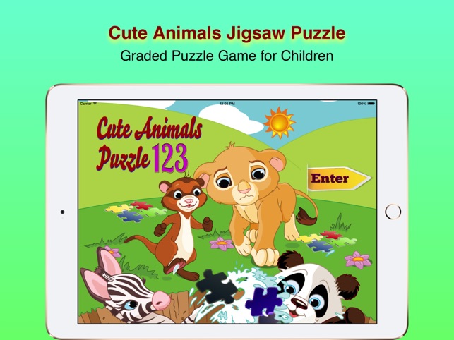 Cute Animals JigSaw Puzzle 123(圖1)-速報App