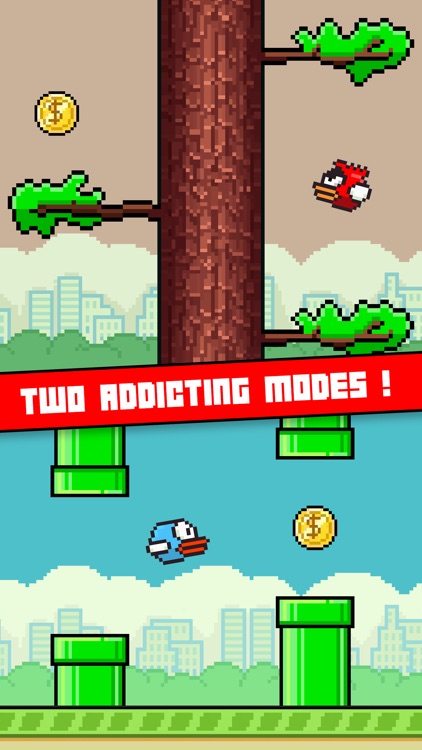 Flappy Ninja - Create Your Own Original Bird ! screenshot-3