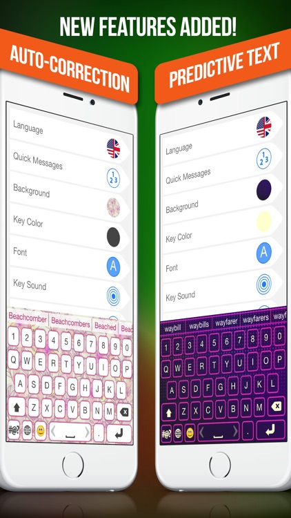 Color Keyboard Themes Changer