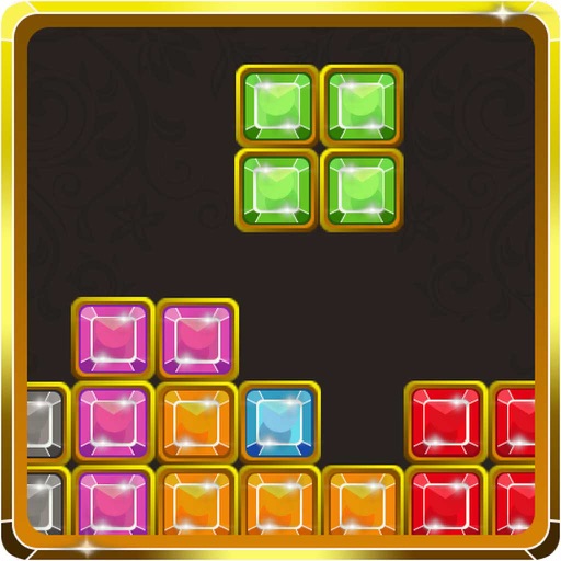 Brick Puzzle Jewel Icon