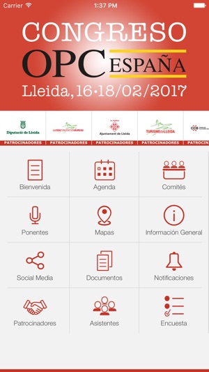 CONGRESO OPC ESPAÑA 2017(圖2)-速報App
