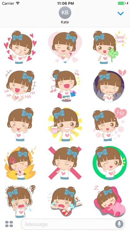 Arabella The Cool Girl Stickers