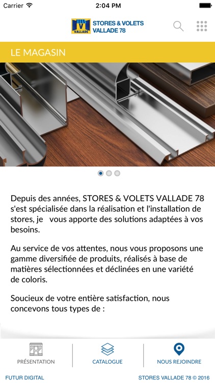 Stores Vallade 78