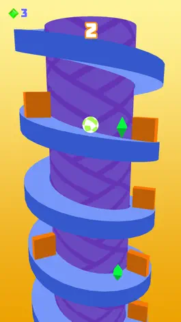 Game screenshot Spiral Challenge - Roll The Ball apk