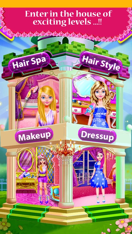 Fashion Hairstyles Salon Girls Games