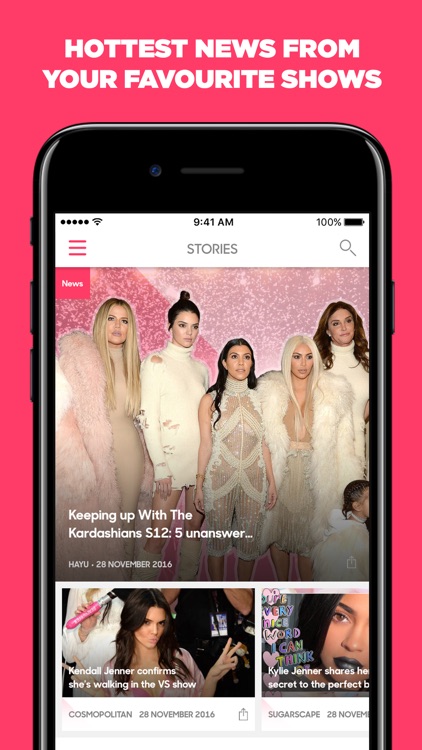 hayu - reality TV shows on demand & celebrity news screenshot-3
