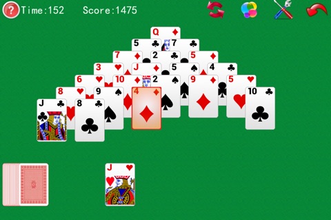 Pyramid Solitaire Pro screenshot 2