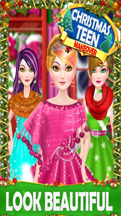 Christmas Teen Makeover Salon screenshot-3