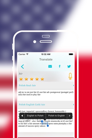 Offline English to Polish Translator Dictionary screenshot 2