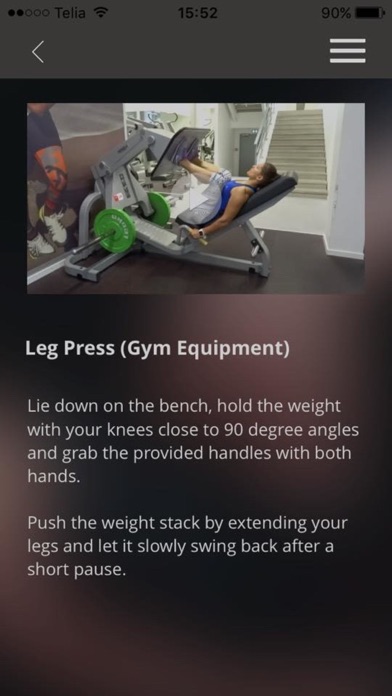Muscle Exercises and Gym Body Training Workout screenshot 4