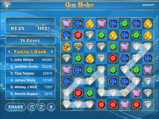 Gem Shaker Free screenshot 3