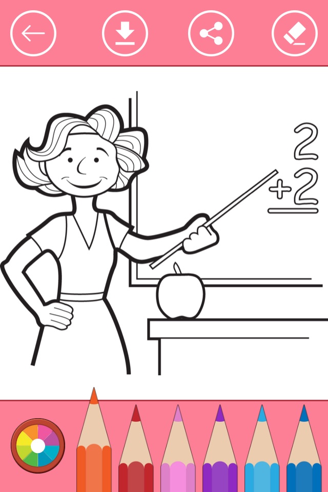 Coloring Book of Occupations & Jobs for Kids screenshot 4