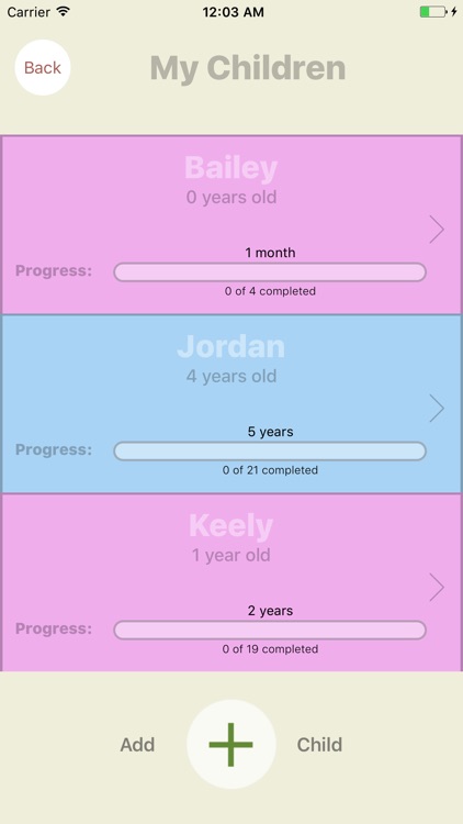 BabyDo - Track Your Child's Milestones