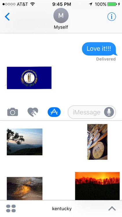 Kentucky Stickers for iMessage