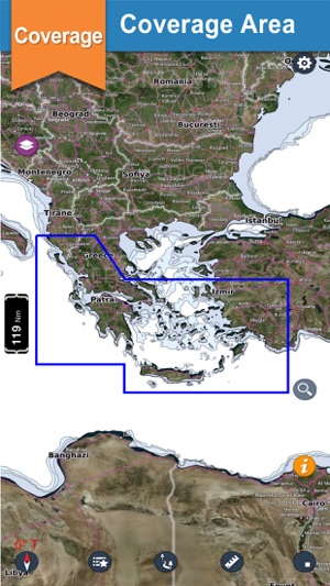 Aegean Sea South Boating Chart(圖2)-速報App