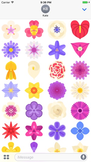 Flowers Stickers - Colorful Emojis(圖2)-速報App