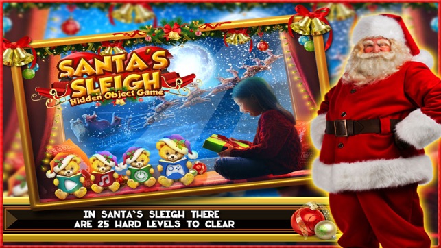 Hidden Object Games Santa's Sleigh(圖4)-速報App