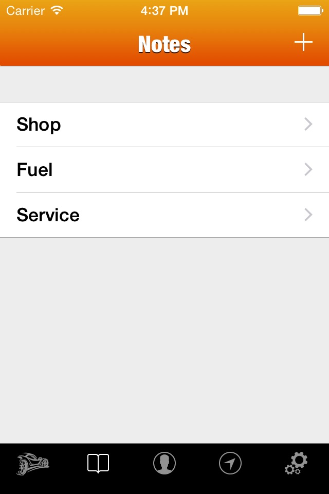 Car Notes screenshot 2