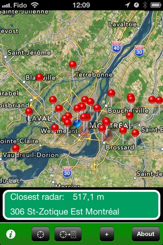 Quebec Photo Radars screenshot 2