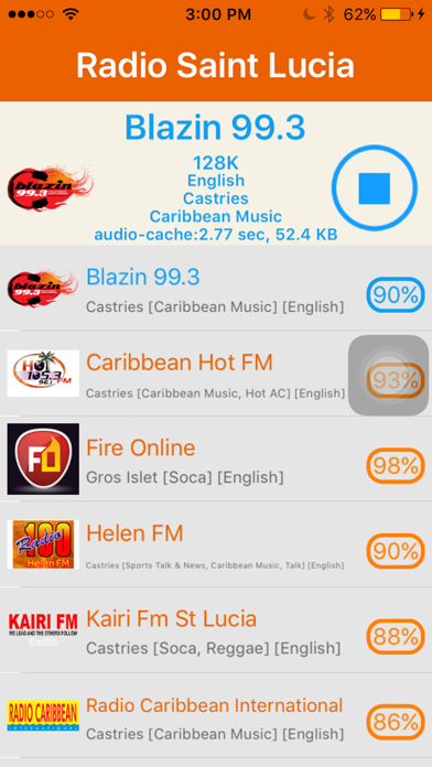 How to cancel & delete Radio LCA - Radio de Saint Lucia from iphone & ipad 3