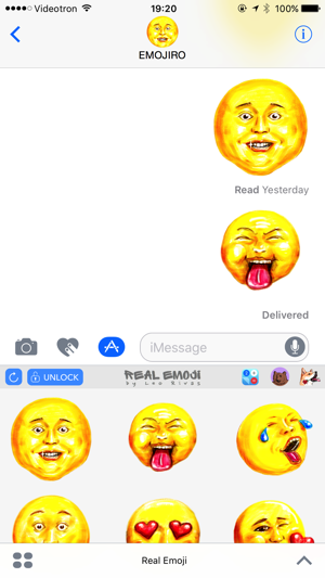 Real Emoji Stickers