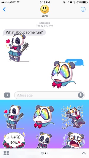 Amazing Panda Adventures Stickers(圖2)-速報App