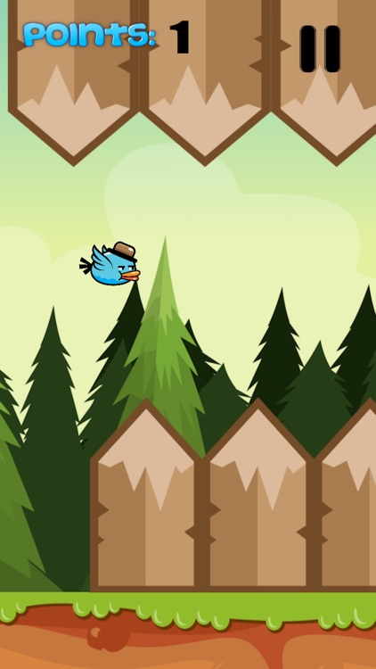 BlueBird - Addictive Flappy Game for Teens screenshot-3