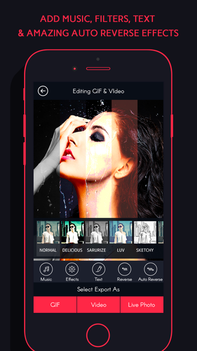 Gif Maker Pro -Video to GIF photo to GIF Animated Screenshot 3