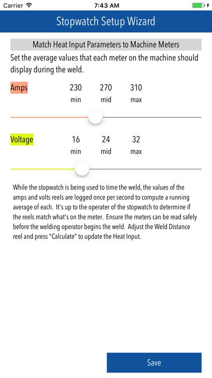 Welding Inspector's Stopwatch