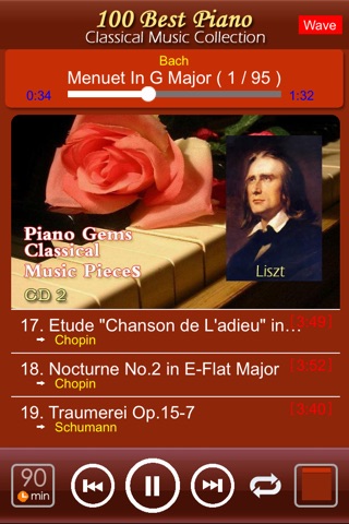 [5 CD]Classic Piano [100 Classical music] screenshot 2