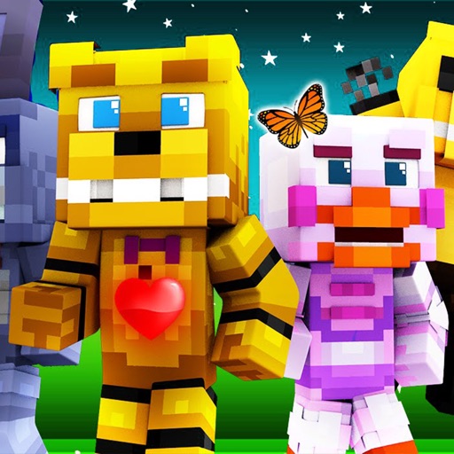 BEST FNAF SKINS FREE For Minecraft Pocket Edition iOS App