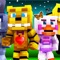~NEW FREE FNAF SKINS allows you to change your skin to a FNAF skin for Minecraft PE And PC